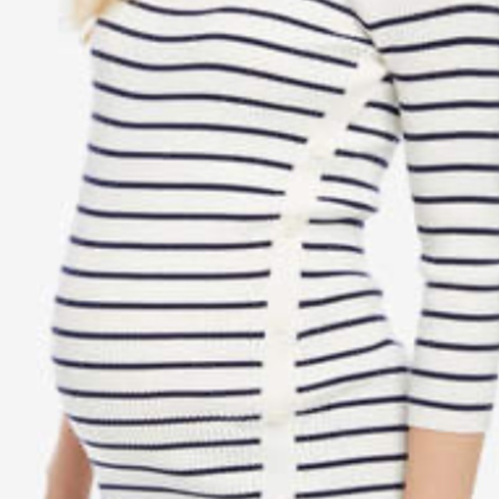 Motherhood Maternity medium black and white sweater